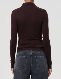AGOLDE Top Amos Polo, Root Soho-Boutique