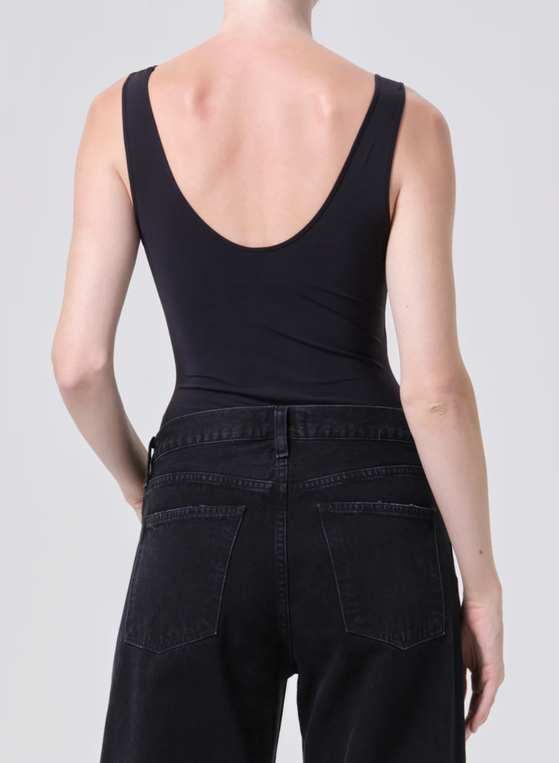 AGOLDE Top Tora Bodysuit, Black Soho-Boutique