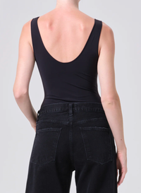 AGOLDE Top Tora Bodysuit, Black Soho-Boutique