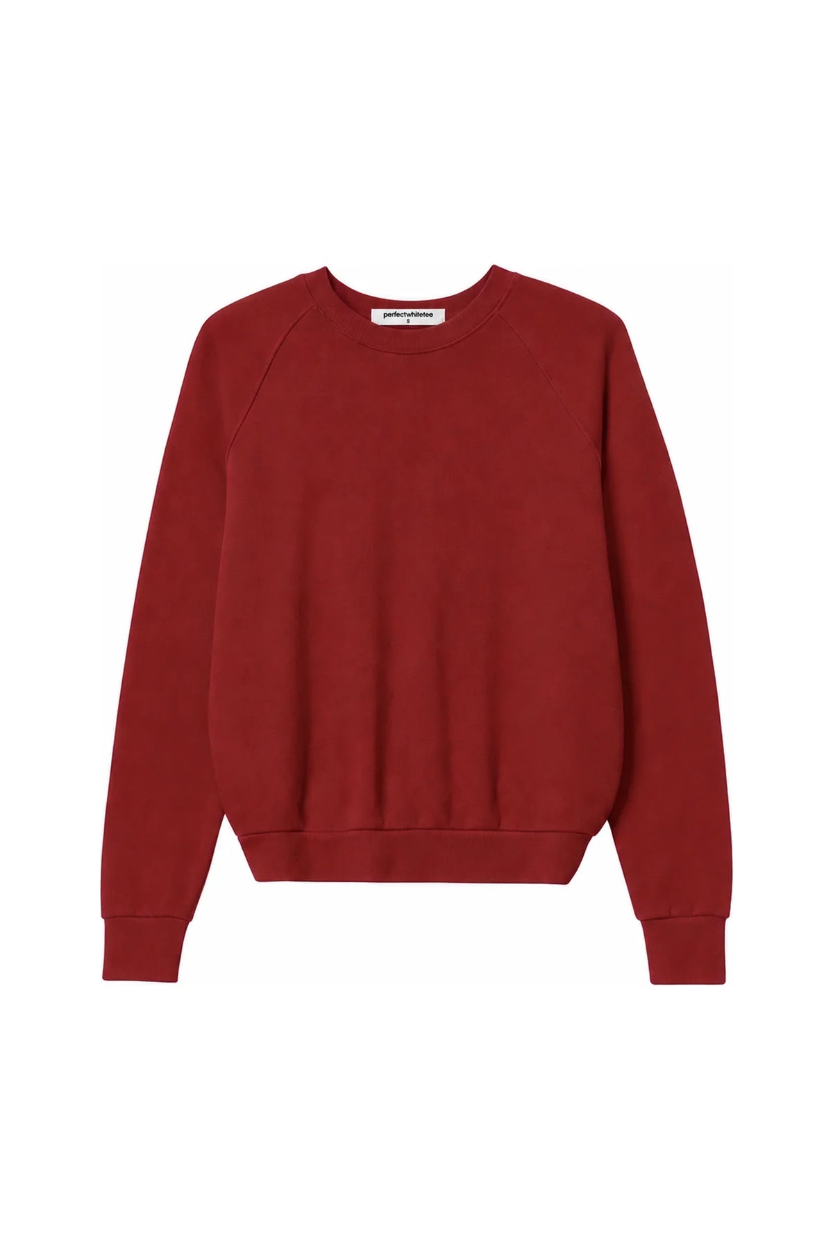 Alexi Crew Sweatshirt, Ruby Red
