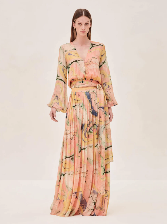 ALEXIS Dress Diane Dress, Watercolor Soho-Boutique