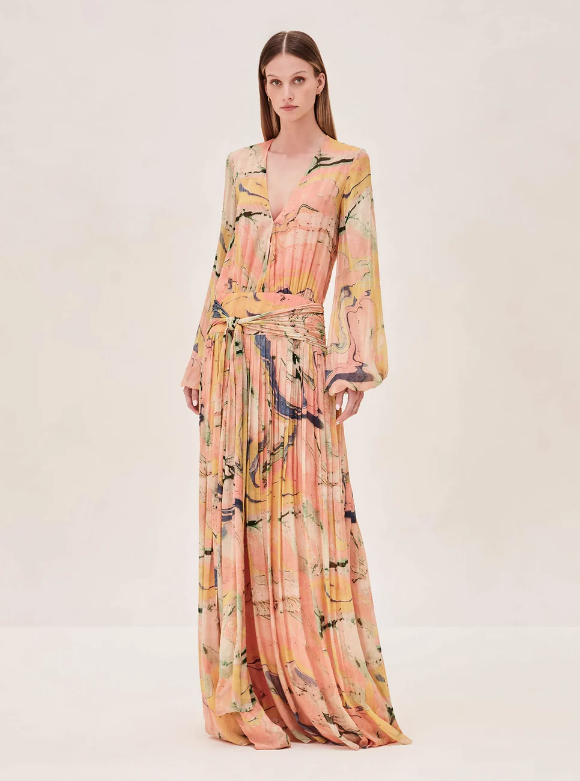 ALEXIS Dress Diane Dress, Watercolor Soho-Boutique