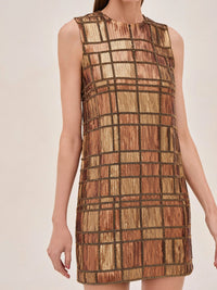 ALEXIS Dress Emani Dress, Bronze Soho-Boutique