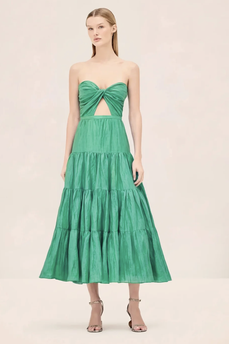ALEXIS Dress Olivienne Dress, Emerald Soho-Boutique