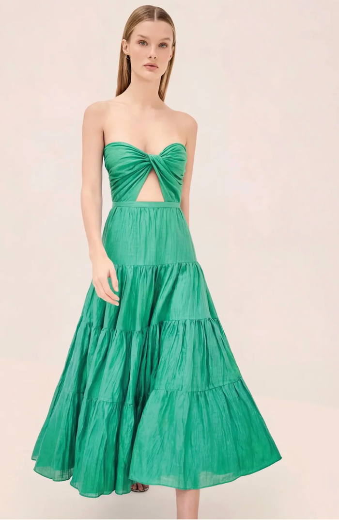 ALEXIS Dress Olivienne Dress, Emerald Soho-Boutique