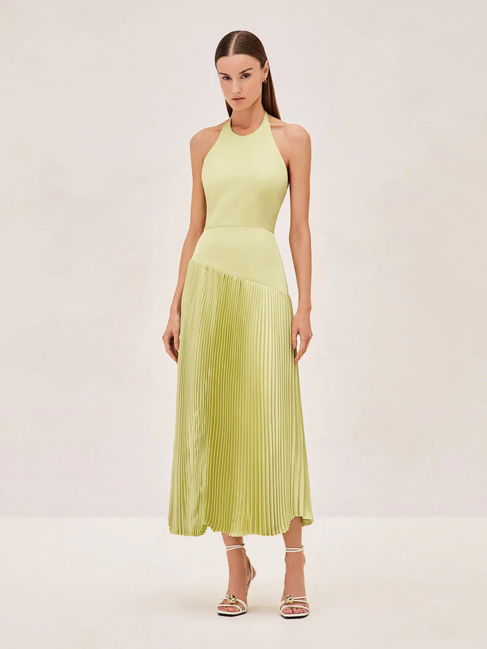 ALEXIS Dress Saab Dress, Pale Green Soho-Boutique
