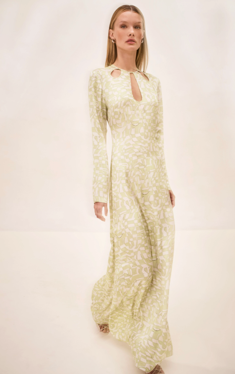 ALEXIS Dress Skyla Dress, Pistachio Mirage Soho-Boutique