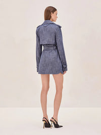 ALEXIS Knoxx Coat Dress, Denim Soho-Boutique