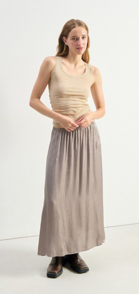 American Vintage Skirt Bovalow Skirt, Turtledove Soho-Boutique