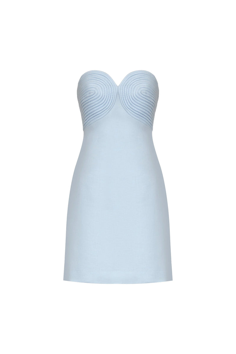 ANDRES OTALORA Dress Amari Ama, Baby Blue Soho-Boutique