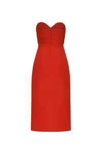 ANDRES OTALORA Dress De la Isla, Coral Soho-Boutique