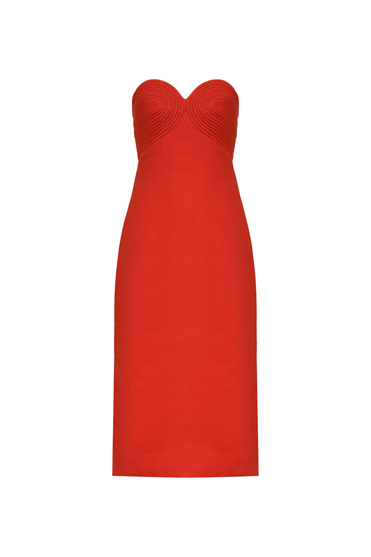 ANDRES OTALORA Dress De la Isla, Coral Soho-Boutique