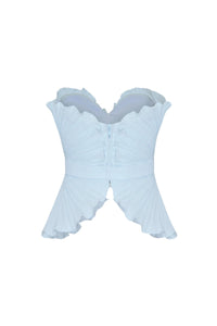 ANDRES OTALORA Dress De Tres, Baby Blue Soho-Boutique