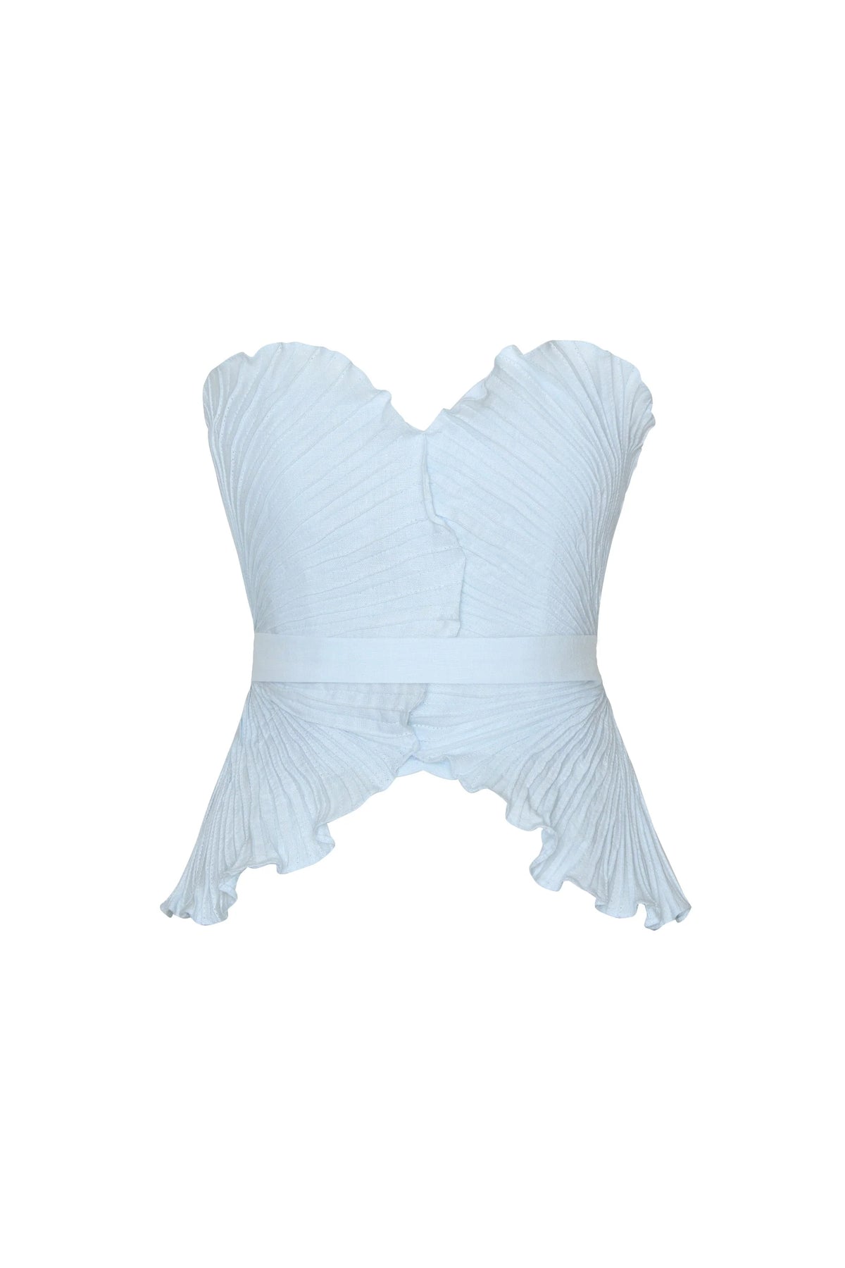 ANDRES OTALORA Dress De Tres, Baby Blue Soho-Boutique