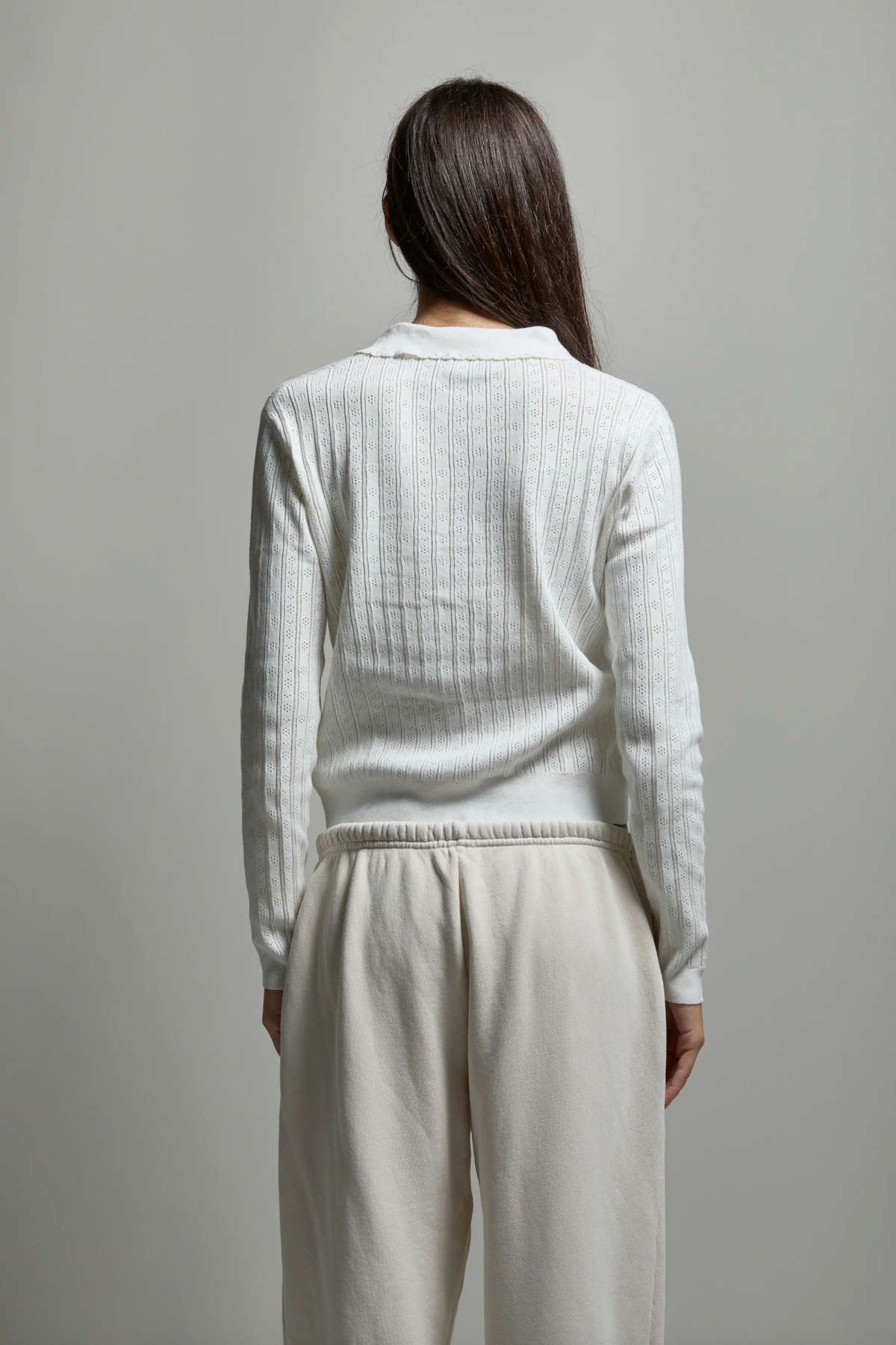 ASHER Presley Polo, White Soho-Boutique