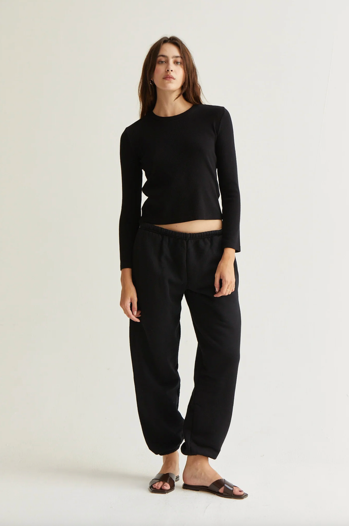 ASHER Sweatpants Sebi Sweatpant, Black Soho-Boutique