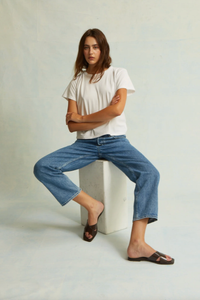 ASHER Top Marielle Classic Tee, White Soho-Boutique