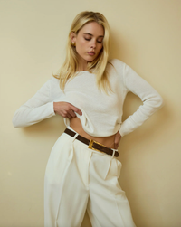 Aureum Belt No. 10 Belt, Chocolate/Gold Soho-Boutique