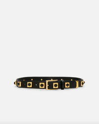 Aureum Belt No. 2 Belt, Black/Gold Soho-Boutique