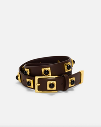 Aureum Belt No.2 Belt, Coco/Gold Soho-Boutique