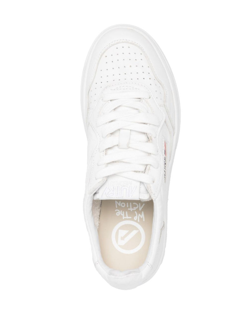 AUTRY Sneakers Medalist Low, White Soho-Boutique