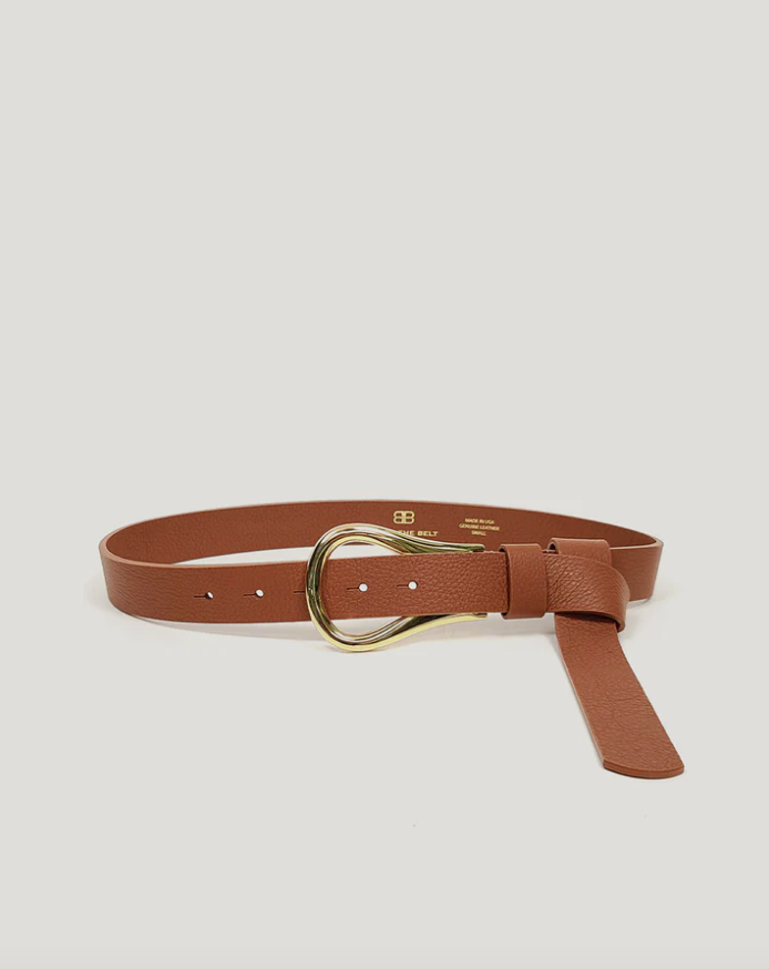 B-LOW THE BELT Belt Ryder Wrap Belt, Brandy Gold Soho-Boutique