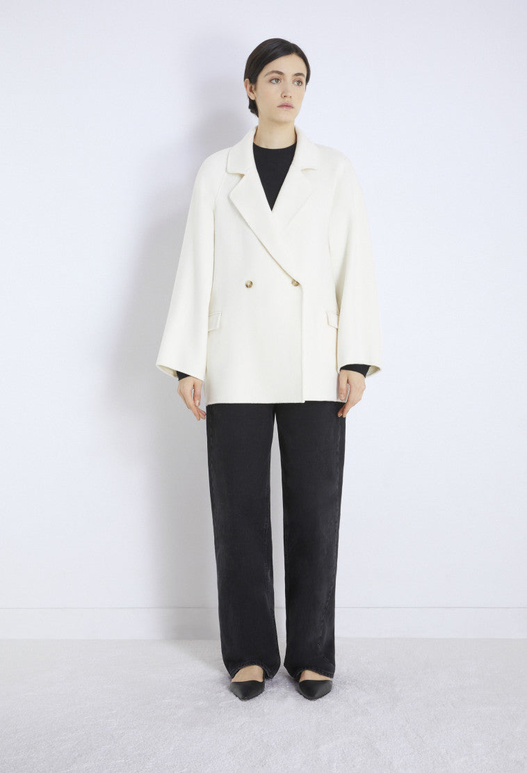 Gary Blazer Coat, Ivory