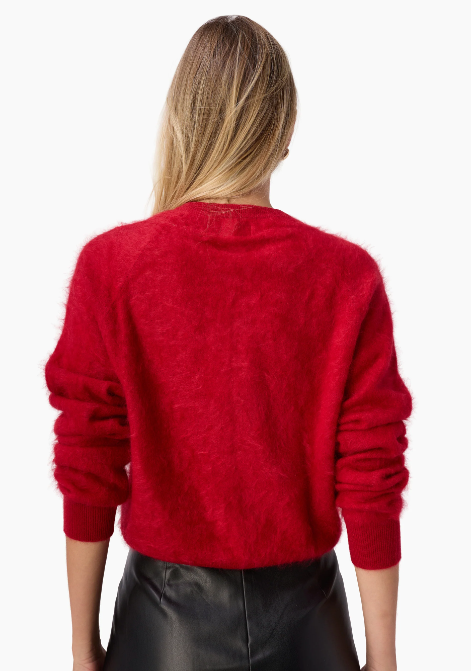 Cami NYC Cardigan Dorian Cashmere Cardigan, Poppy Soho-Boutique