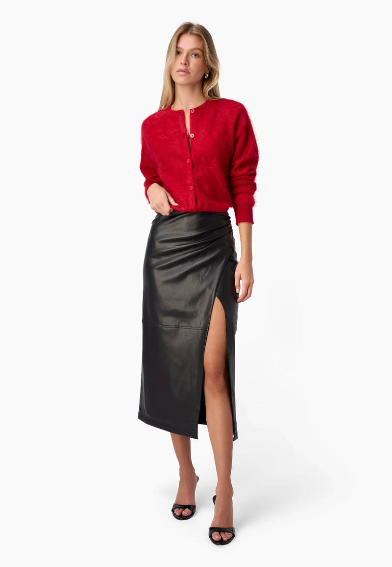 Cami NYC Cardigan Dorian Cashmere Cardigan, Poppy Soho-Boutique