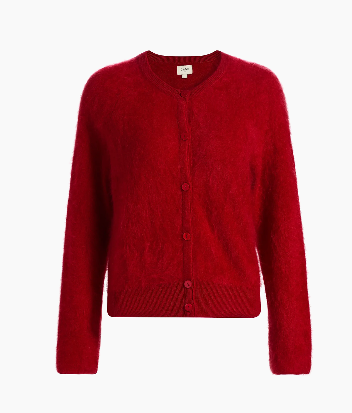 Cami NYC Cardigan Dorian Cashmere Cardigan, Poppy Soho-Boutique