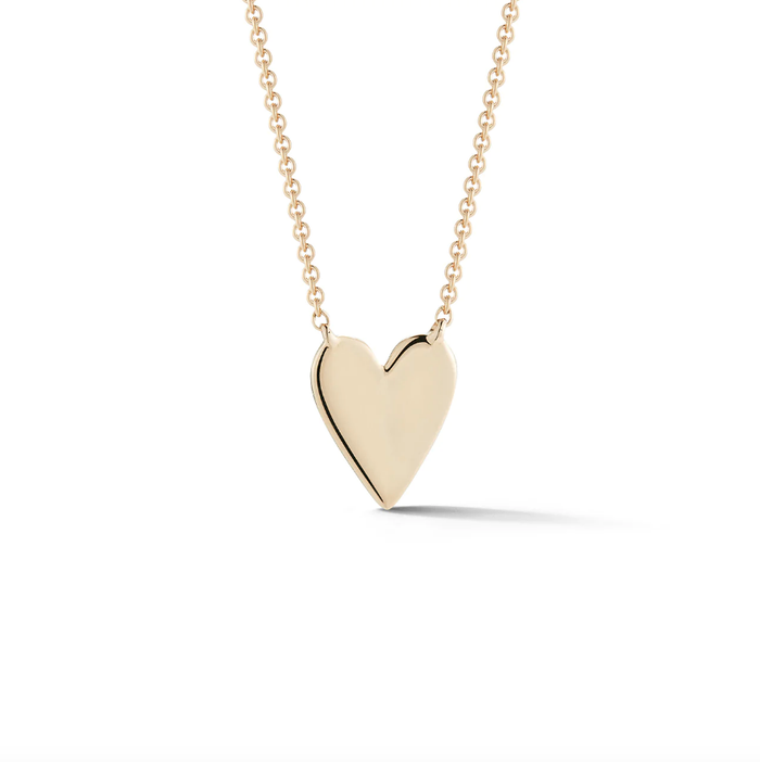 Dana Rebecca Designs Fine Jewelry DRD Heart Necklace, Yellow Gold Soho-Boutique