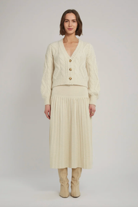 Eleven Six Cardigan Tara Cardi, Ivory Soho-Boutique