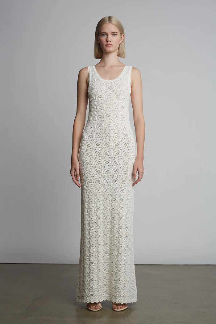 Eleven Six Dresses Colette Dress, Ivory Soho-Boutique