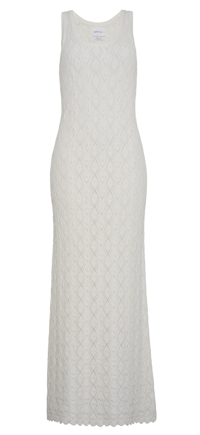 Eleven Six Dresses Colette Dress, Ivory Soho-Boutique