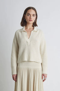 Eleven Six Sweater Brynn Sweater, Ivory Soho-Boutique