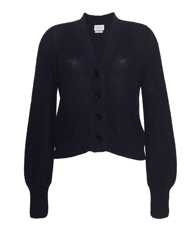 Eleven Six Sweater Isla Cardi, Navy Soho-Boutique