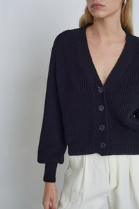 Eleven Six Sweater Isla Cardi, Navy Soho-Boutique