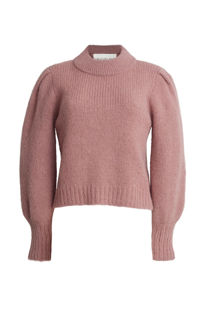 Eleven Six Sweater Kate Sweater, Mineral Pink Soho-Boutique