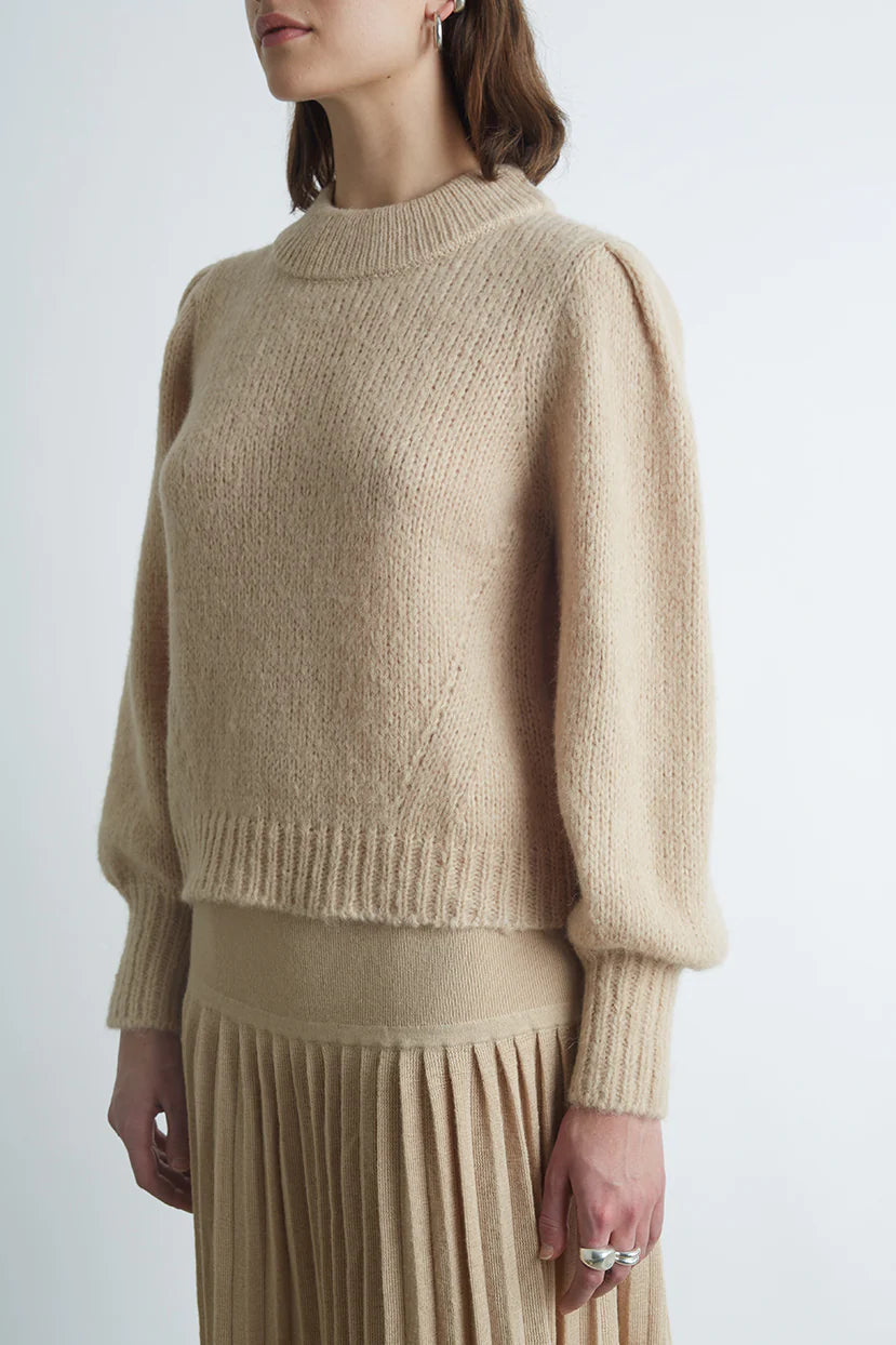 Eleven Six Sweater Kate Sweater, Pale Camel Soho-Boutique
