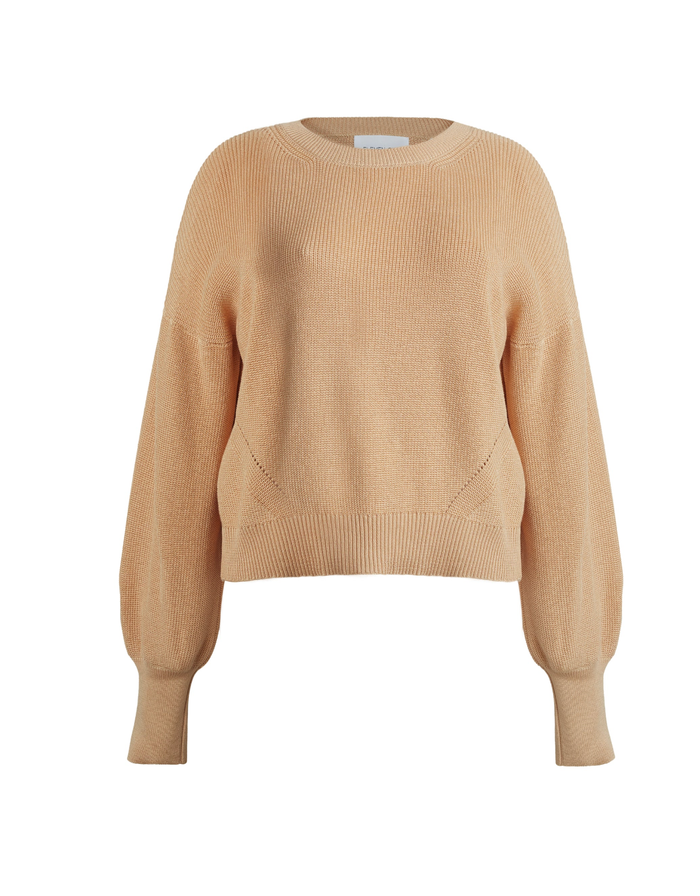 Eleven Six Sweater Layla Sweater, Tan Soho-Boutique