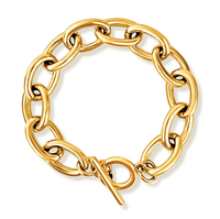 ELLIE VAIL Bracelet Allegra Chunky Oval Chain Toggle Bracelet Soho-Boutique