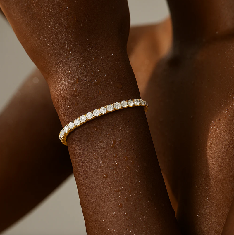 ELLIE VAIL Bracelet Ezra Tennis Bracelet, Gold Soho-Boutique