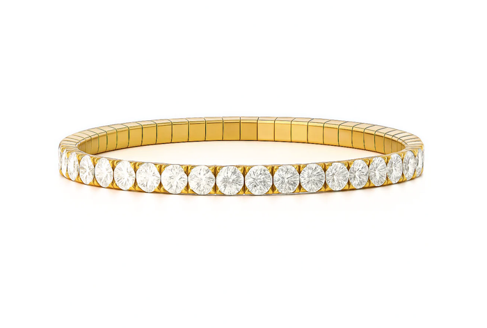 ELLIE VAIL Bracelet Ezra Tennis Bracelet, Gold Soho-Boutique