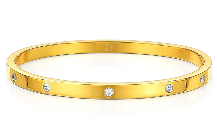 ELLIE VAIL Bracelet Jordyn Bangle Bracelet, Gold Soho-Boutique