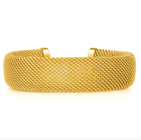 ELLIE VAIL Bracelet Marley Mesh Cuff Bracelet, Gold Soho-Boutique