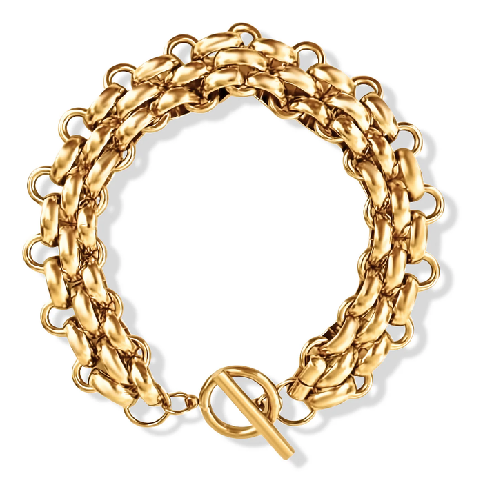 ELLIE VAIL Bracelet Rosalinda Chunky Chain Toggle Bracelet Soho-Boutique