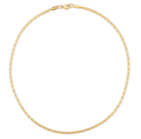 ELLIE VAIL Necklace Calla Flat Rope Chain Necklace Soho-Boutique