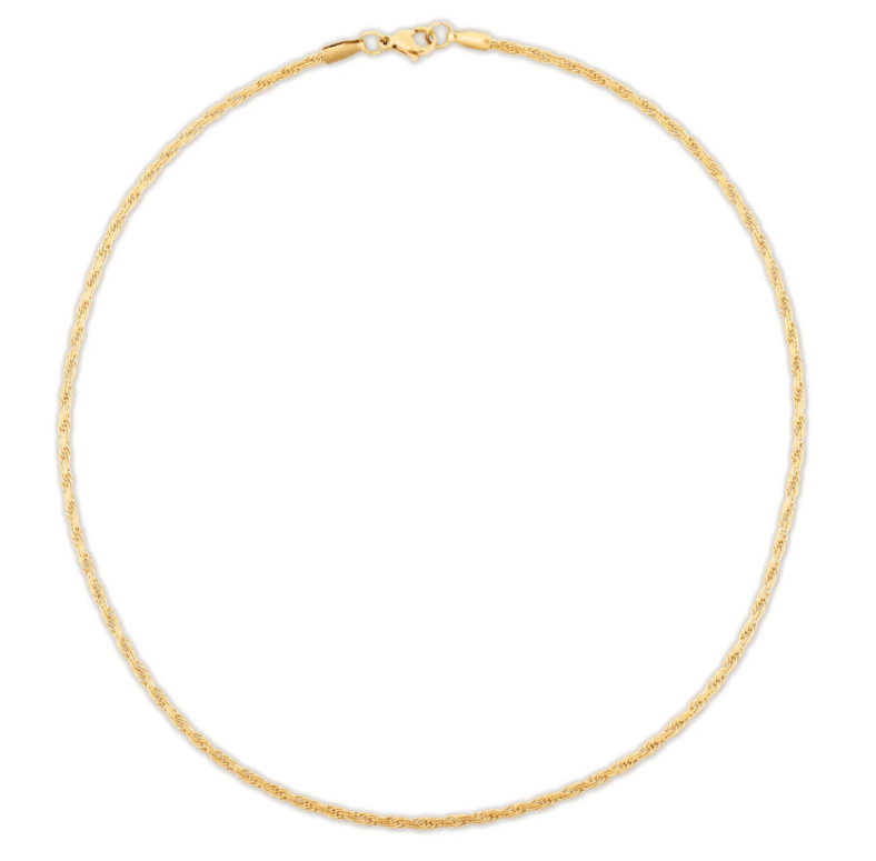 ELLIE VAIL Necklace Calla Flat Rope Chain Necklace Soho-Boutique