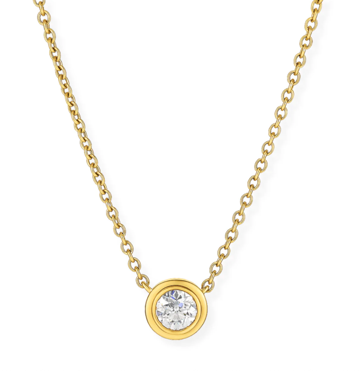 ELLIE VAIL Necklace Cayla Dainty Necklace, Gold Soho-Boutique