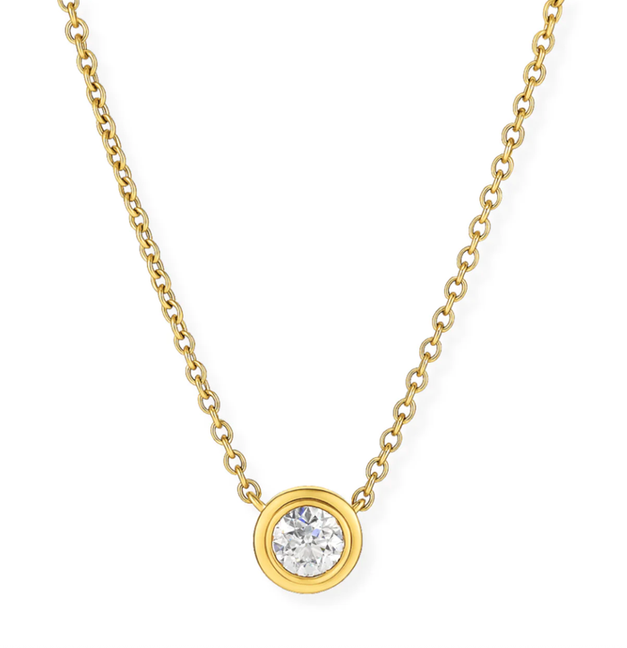 ELLIE VAIL Necklace Cayla Dainty Necklace, Gold Soho-Boutique